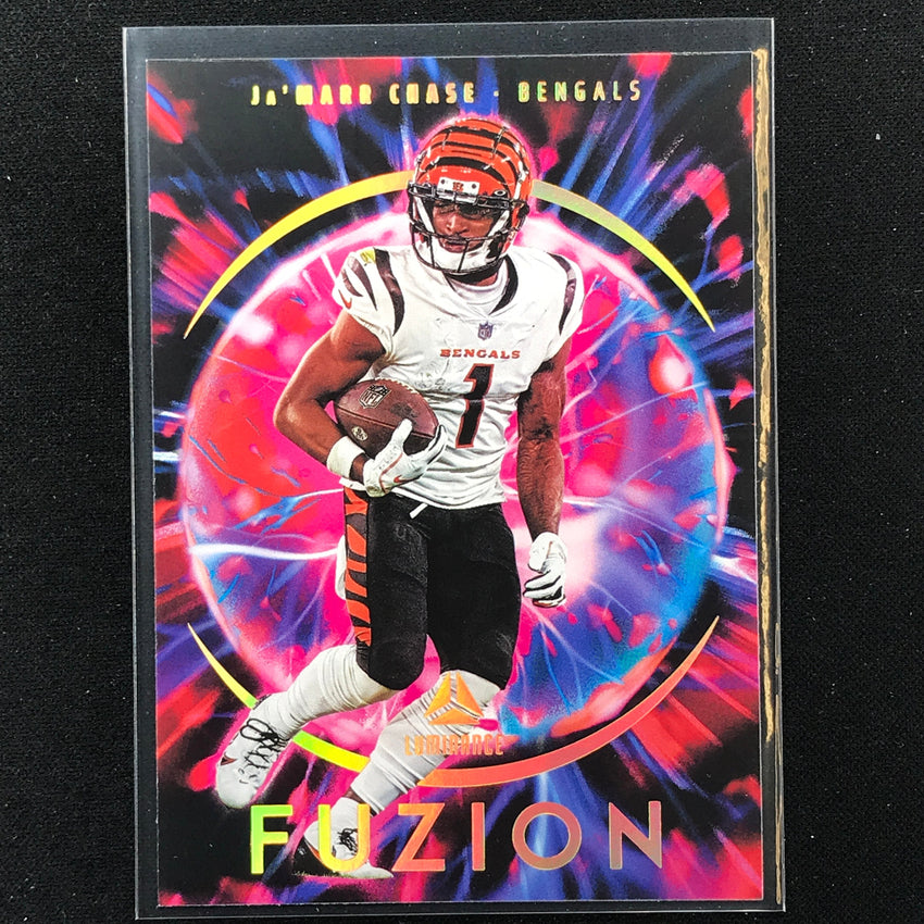 2023 Luminance Nfl Jamarr Chase Fuzion Base No 12