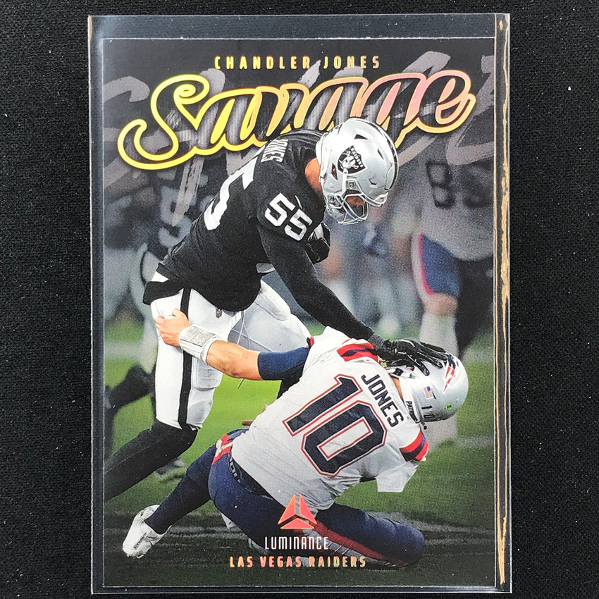 2023 Luminance NFL CHANDLER JONES Savage Base #1