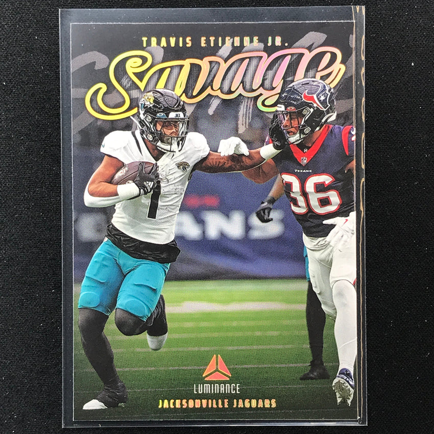 2023 Luminance Nfl Travis Etienne Jr. Savage Base No 2