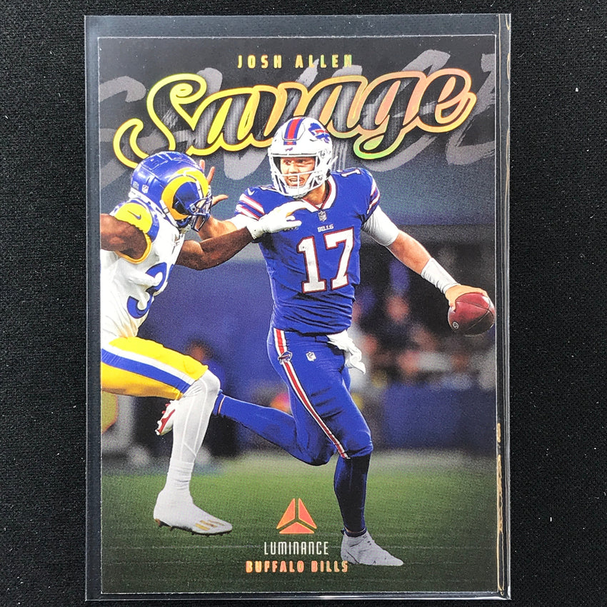 2023 Luminance NFL JOSH ALLEN Savage Base #5
