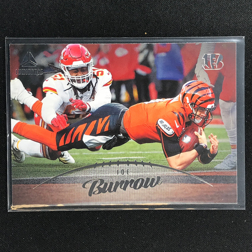 2023 Luminance Nfl Joe Burrow Base Horizontal No 76