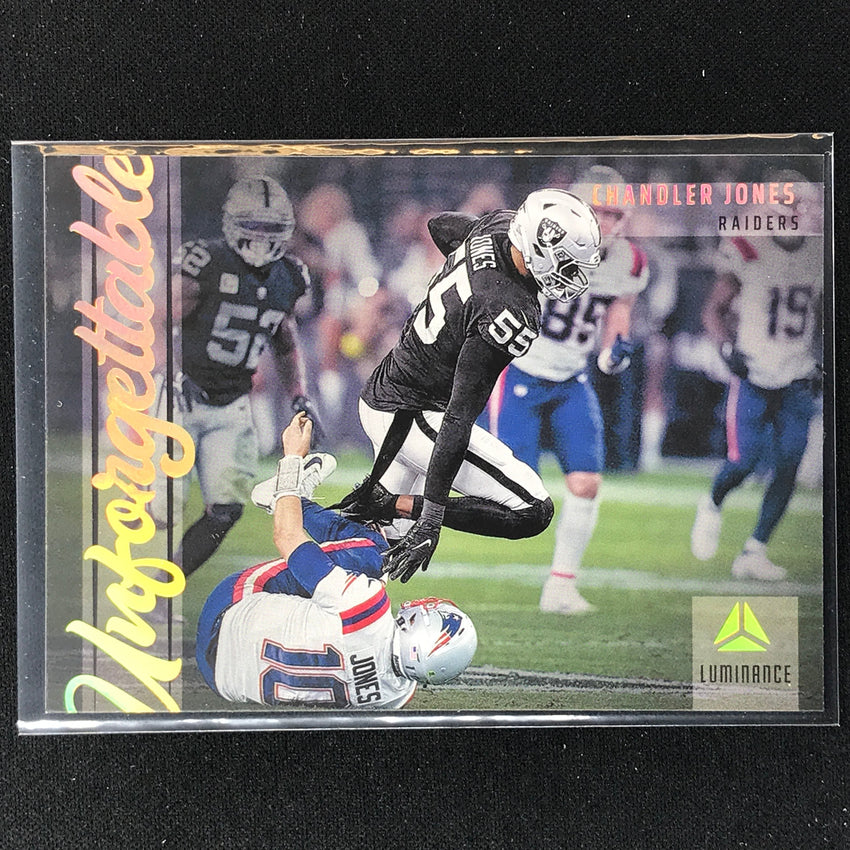2023 Luminance Nfl Chandler Jones Unforgettable Base No 7