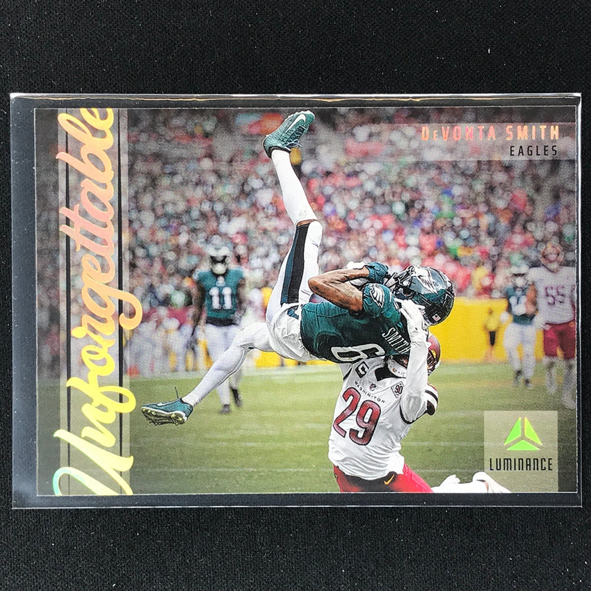 2023 Luminance Nfl Dvonta Smith Unforgettable Base No 16
