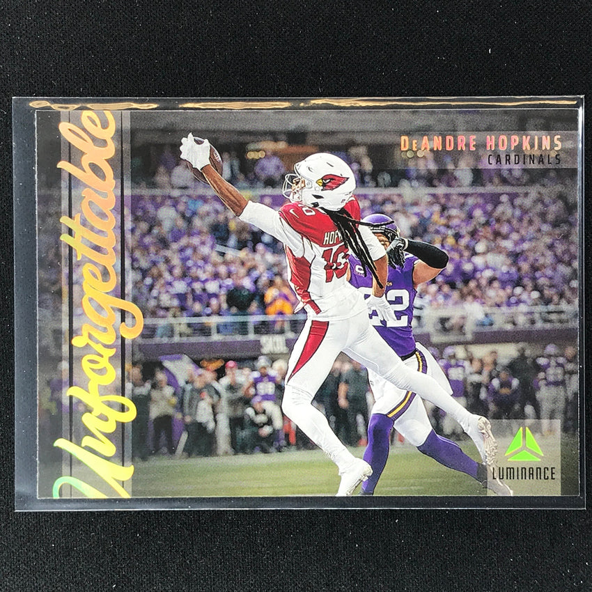 2023 Luminance Nfl Deandre Hopkins Unforgettable Base No 17