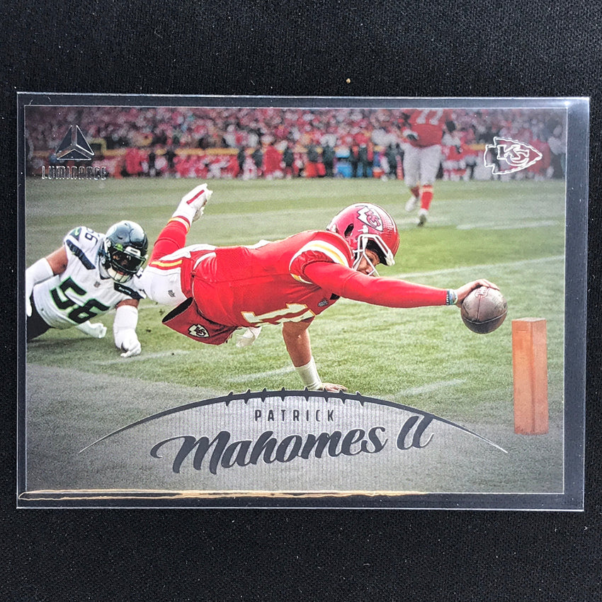 2023 Luminance Nfl Patrick Mahomes Ii Base Horizontal No 90