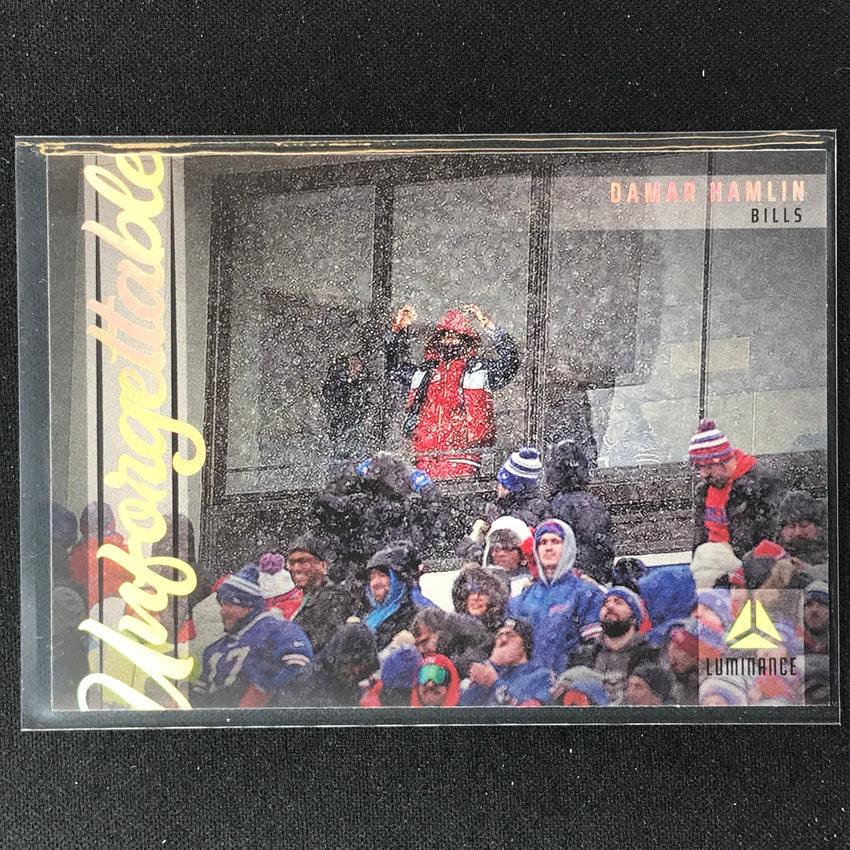 2023 Luminance Nfl Damar Hamlin Unforgettable Base No 20