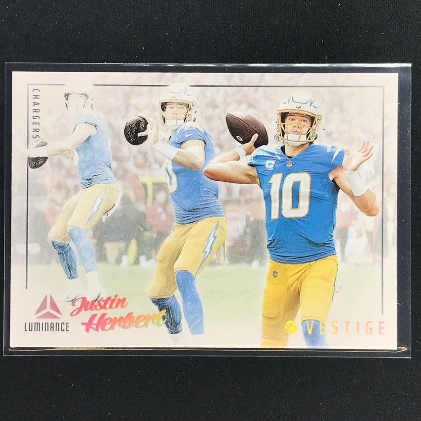 2023 Luminance NFL JUSTIN HERBERT Vestige Base #8