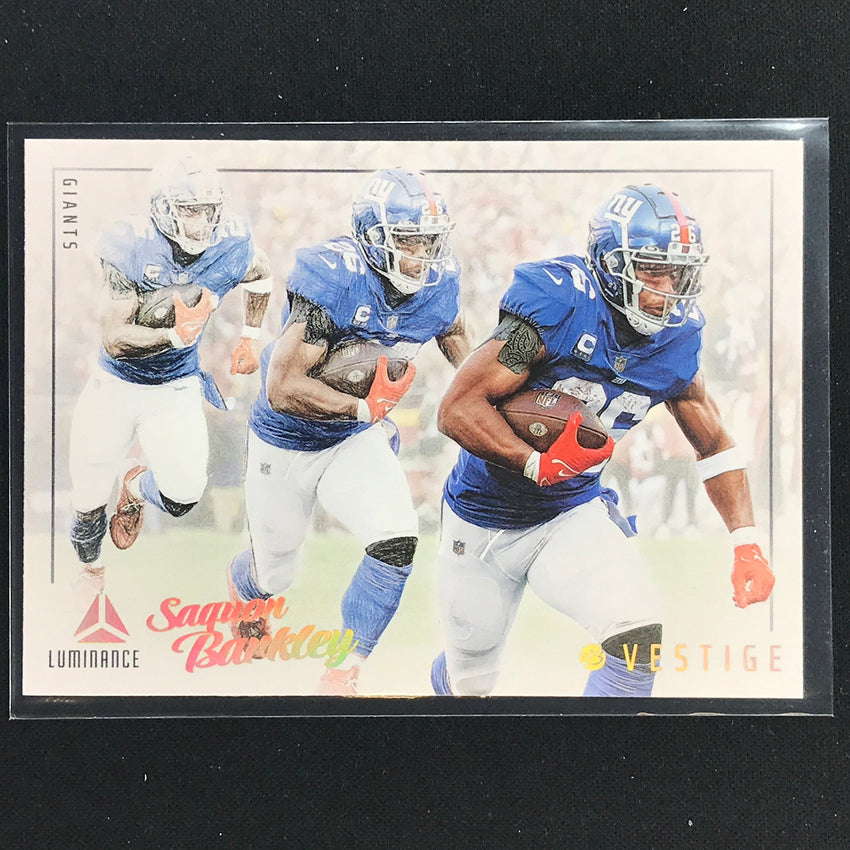 2023 Luminance Nfl Saquon Barkley Vestige Base No 11