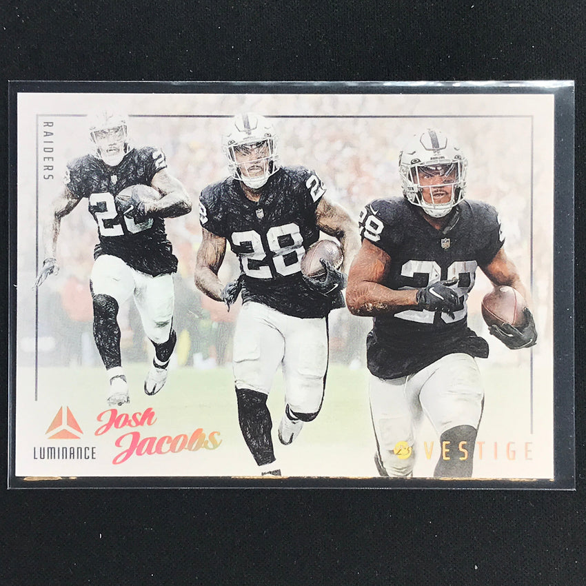 2023 Luminance NFL JOSH JACOBS Vestige Base #12