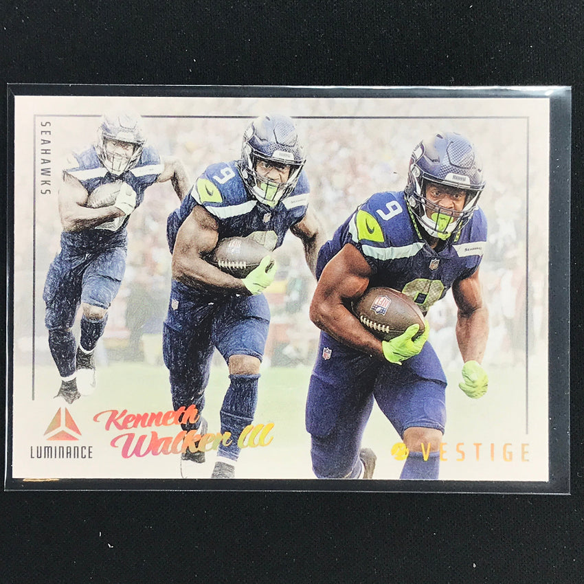 2023 Luminance Nfl Kenneth Walker Iii Vestige Base No 14