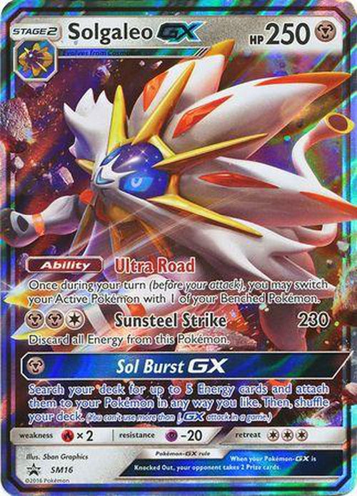 Solgaleo GX - SM16 - Promo-Cherry Collectables