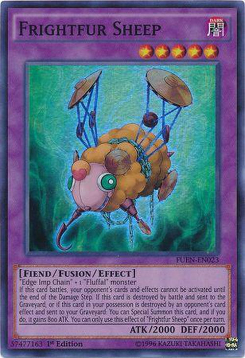 Frightfur Sheep - FUEN-EN023 - Super Rare 1st Edition-Cherry Collectables