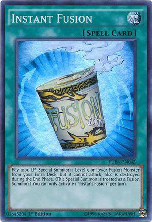 Instant Fusion - FUEN-EN042 - Super Rare 1st Edition-Cherry Collectables