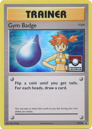 Gym Badge - XY204 - League Promo-Cherry Collectables