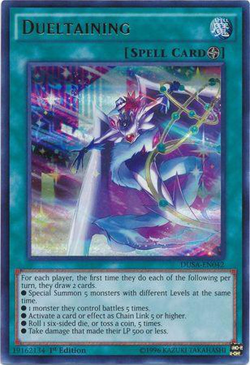 Dueltaining - DUSA-EN042 - Ultra Rare 1st Edition-Cherry Collectables