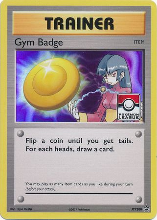 Gym Badge - XY208 - League Promo-Cherry Collectables