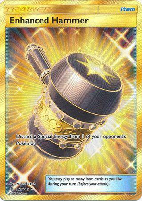Enhanced Hammer - 162/145 - Secret Rare - Guardians Rising-Cherry Collectables