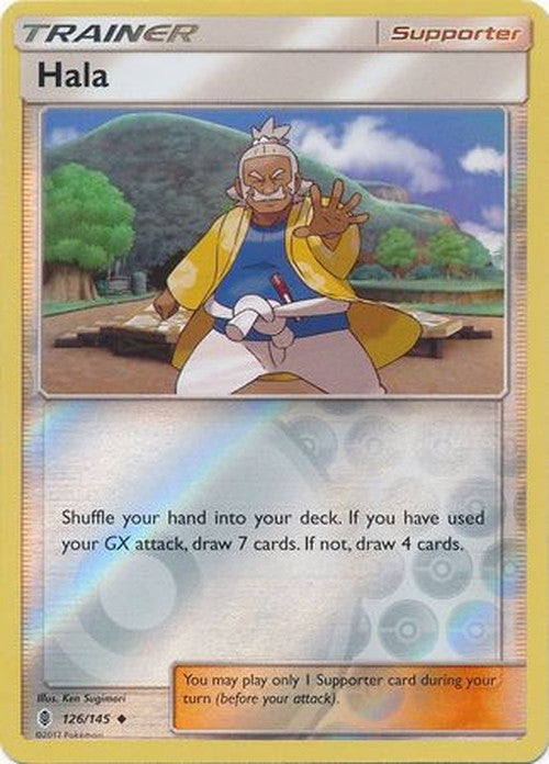 Hala - 126/145 - Uncommon Reverse Holo-Cherry Collectables
