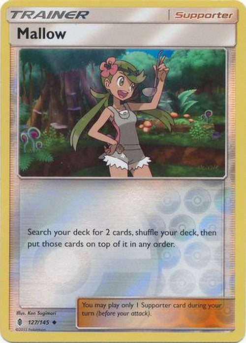 Mallow - 127/145 - Uncommon Reverse Holo-Cherry Collectables