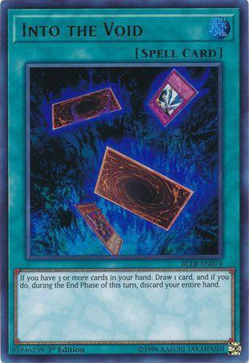 Into the Void - BLLR-EN074 - Ultra Rare 1st Edition-Cherry Collectables
