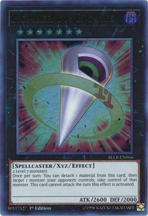 Number 11 Big Eye - BLLR-EN066 - Ultra Rare 1st Edition-Cherry Collectables