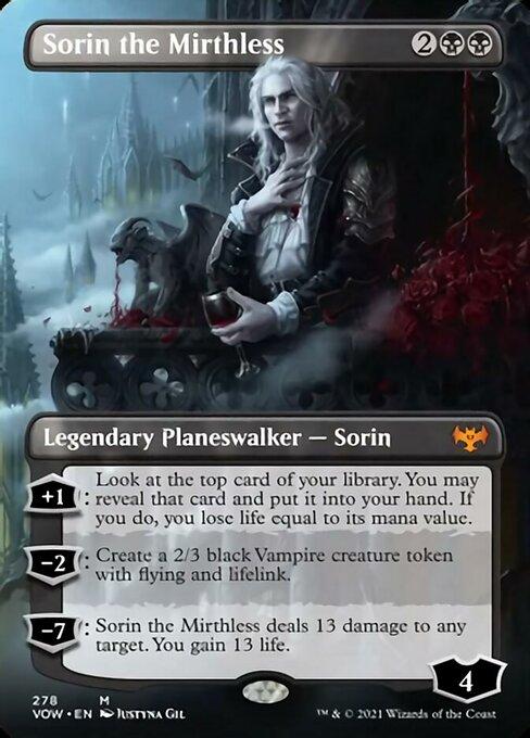 BORDERLESS Sorin the Mirthless - 278 -  Crimson Vow