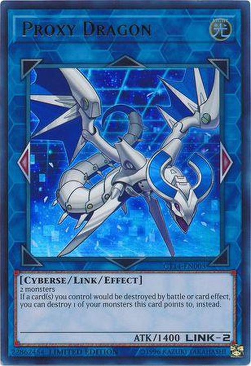 Proxy Dragon - CT14-EN003 - Ultra Rare Limited Edition-Cherry Collectables