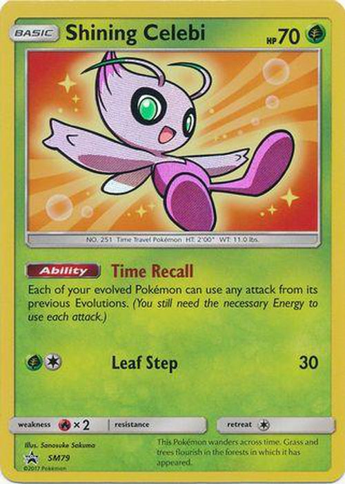 Shining Celebi - SM79 - Promo-Cherry Collectables