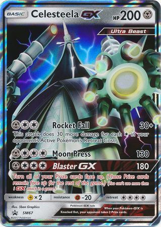 Celesteela GX - SM67 - Ultra Rare Promo-Cherry Collectables