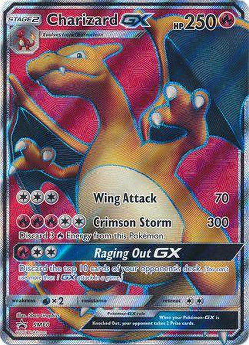 Charizard GX - SM60 - Full Art Promo-Cherry Collectables