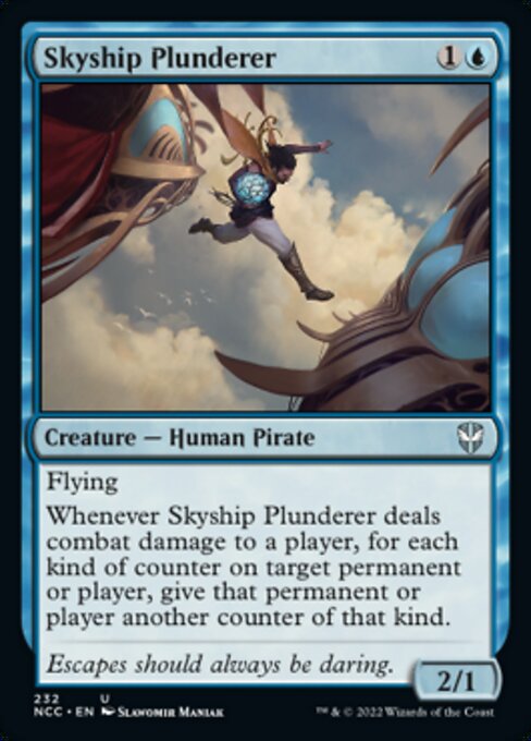 Skyship Plunderer #232 -  New Capenna Commander