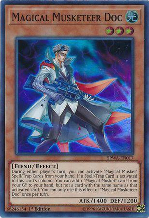 Magical Musketeer Doc - SPWA-EN017 - Super Rare 1st Edition-Cherry Collectables