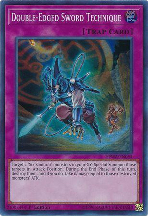 Double-Edged Sword Technique - SPWA-EN054 - Super Rare 1st Edition-Cherry Collectables