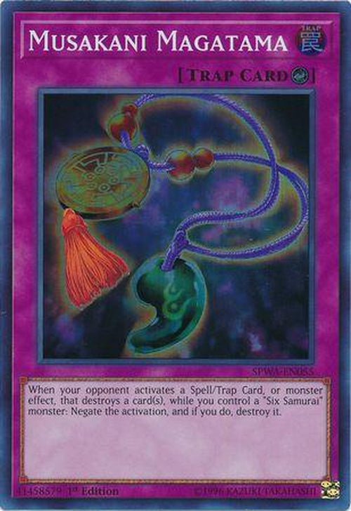 Musakani Magatama - SPWA-EN055 - Super Rare 1st Edition-Cherry Collectables