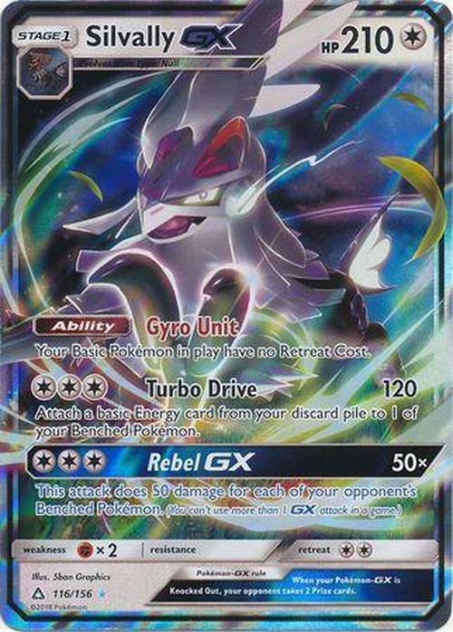 Silvally GX - 116/156 - Ultra Rare - Ultra Prism-Cherry Collectables
