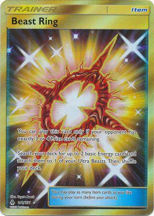 Beast Ring - 141/131 - Secret Rare - Forbidden Light-Cherry Collectables