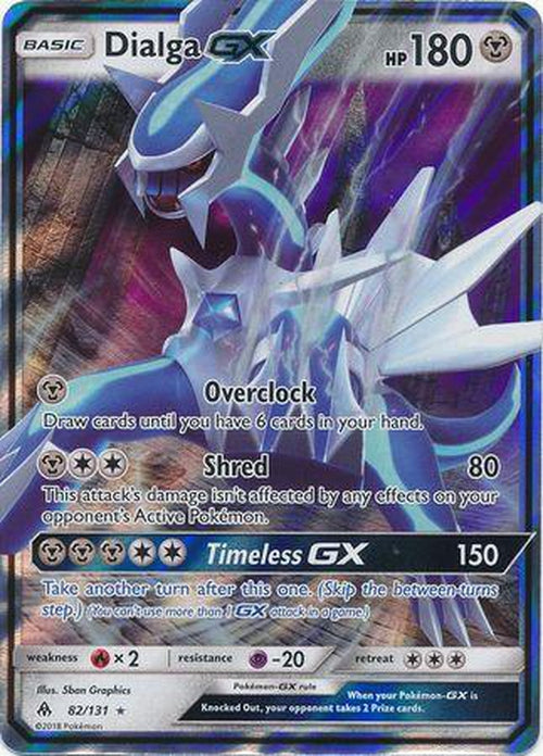 Dialga GX - 82/131 - Ultra Rare - Forbidden Light-Cherry Collectables