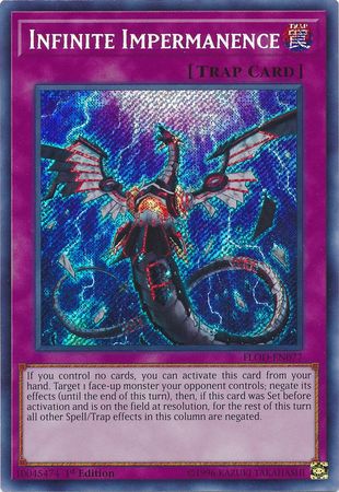 Infinite Impermanence - FLOD-EN077 - Secret Rare 1st Edition-Cherry Collectables