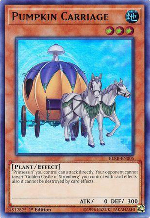 Pumpkin Carriage - BLRR-EN005 - Ultra Rare 1st Edition-Cherry Collectables