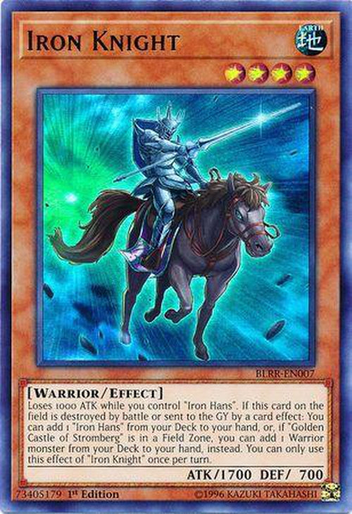 Iron Knight - BLRR-EN007 - Ultra Rare 1st Edition-Cherry Collectables