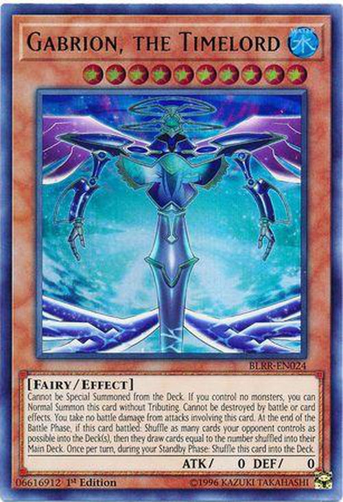 Gabrion the Timelord - BLRR-EN024 - Ultra Rare 1st Edition-Cherry Collectables