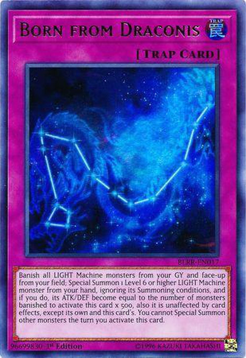Born From Draconis - BLRR-EN017 - Ultra Rare 1st Edition-Cherry Collectables