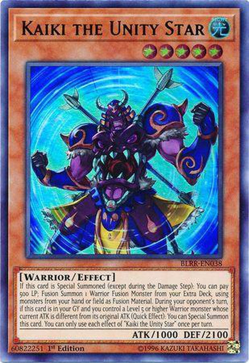 Kaiki the Unity Star - BLRR-EN038 - Ultra Rare 1st Edition-Cherry Collectables