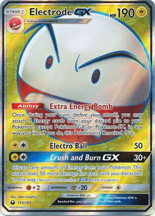 Electrode GX - 155/168 - Full Art Ultra Rare - Celestial Storm-Cherry Collectables