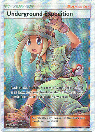 Underground Expedition - 168/168 - Full Art Ultra Rare - Celestial Storm-Cherry Collectables
