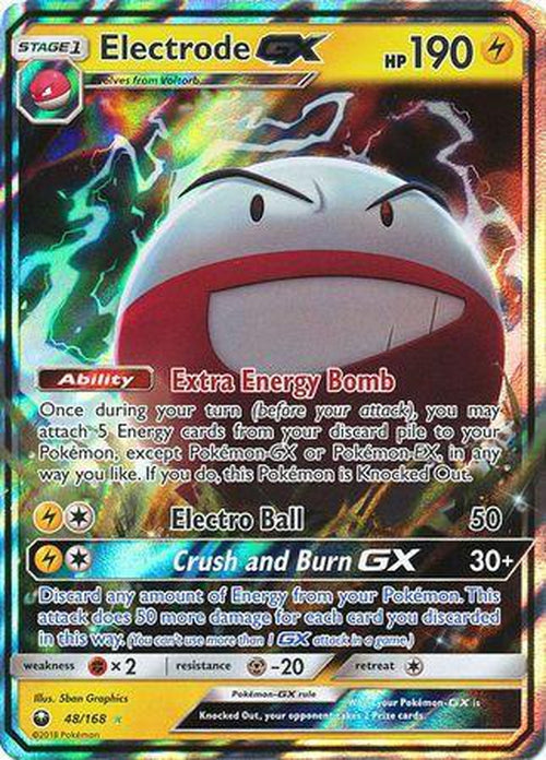 Electrode GX - 48/168 - Ultra Rare - Celestial Storm-Cherry Collectables