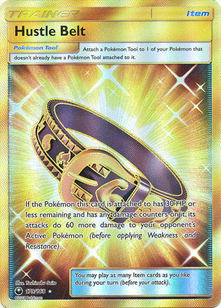 Hustle Belt - 179/168 - Secret Rare - Celestial Storm-Cherry Collectables