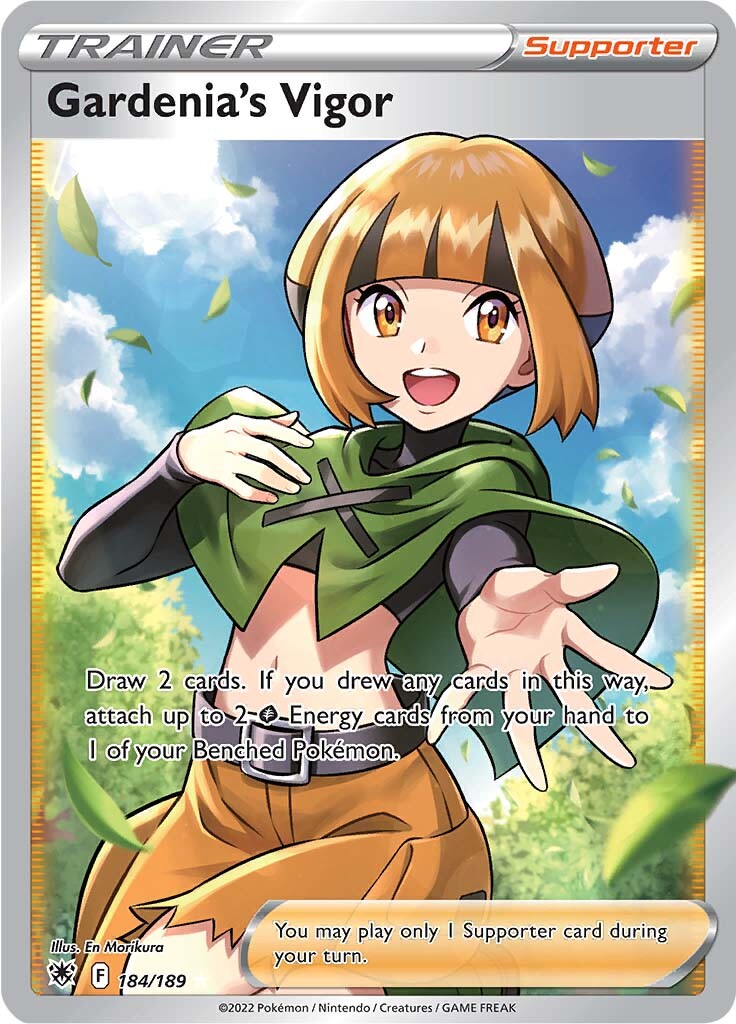 Gardenia's Vigor - 184/189 - Full Art Ultra Rare
