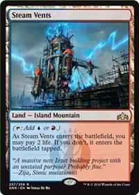 Steam Vents 257/259 - Guilds of Ravnica