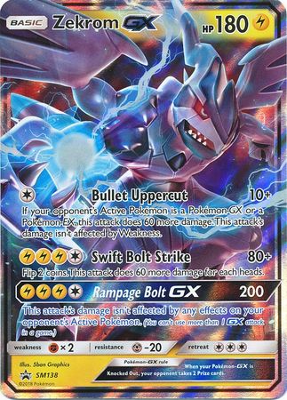 Zekrom GX - SM138 - Promo-Cherry Collectables